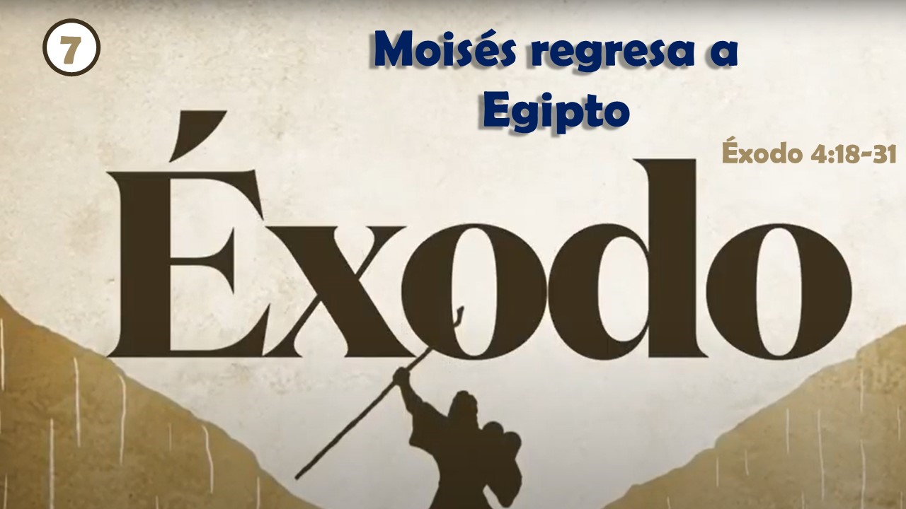 Moisés regresa a Egipto Éxodo 4 18 31 Berith