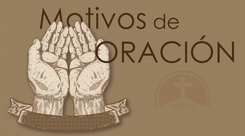 Motivos de oración