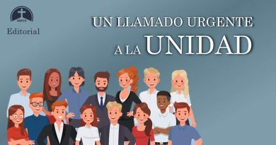 UN LLAMADO URGENTE A LA UNIDAD