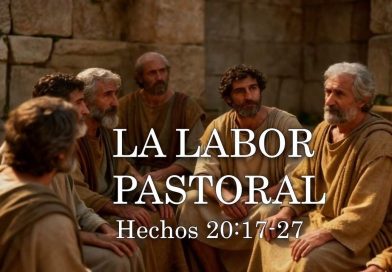 LA LABOR PASTORAL – Hechos 20:17-27