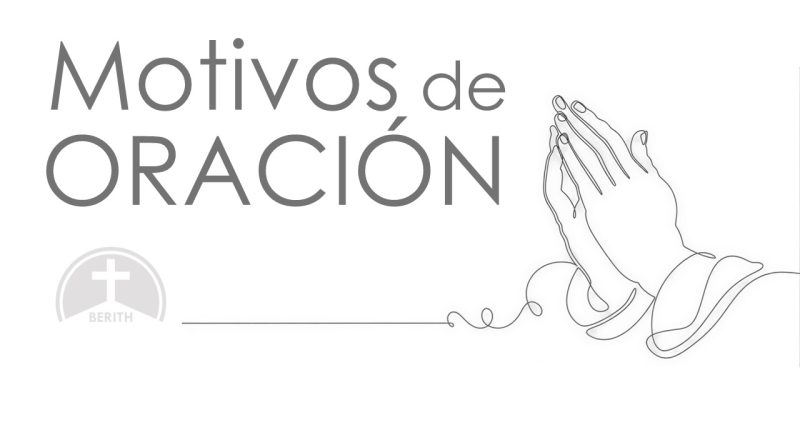 Motivos de oración