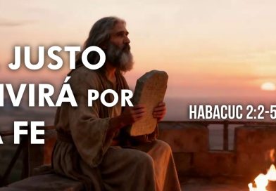 EL JUSTO VIVIRÁ POR LA FE – HABACUC 2:2-5
