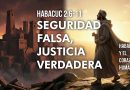 SEGURIDAD FALSA, JUSTICIA VERDADERA – HABACUC 2:6-11