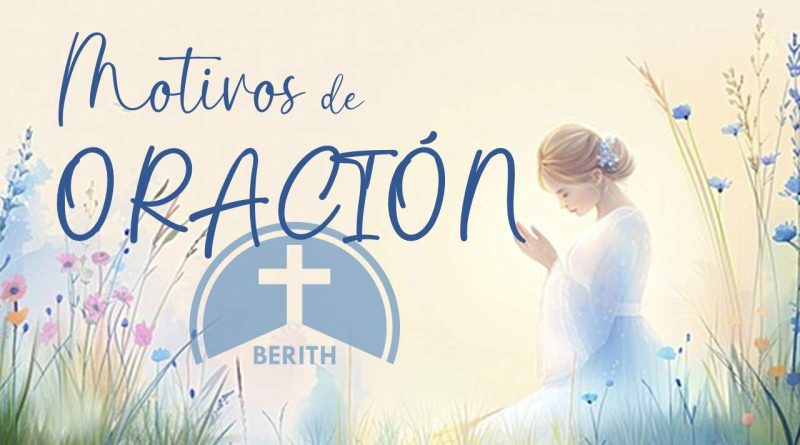 Motivos de oración