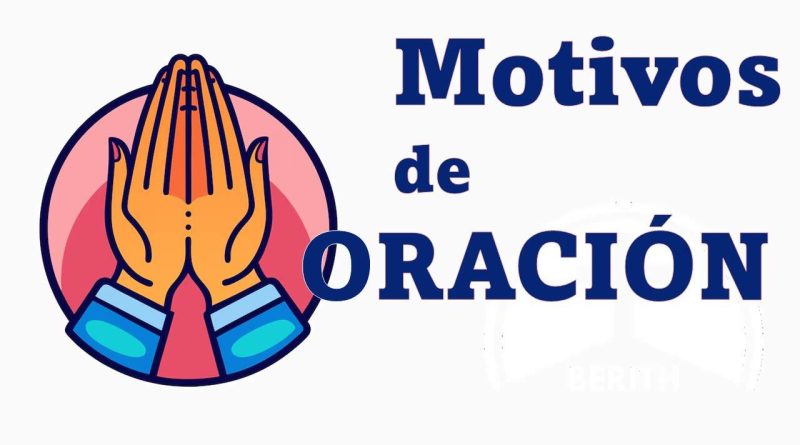 Motivos de oración