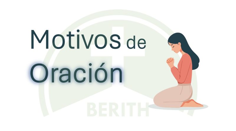 Motivos de oración