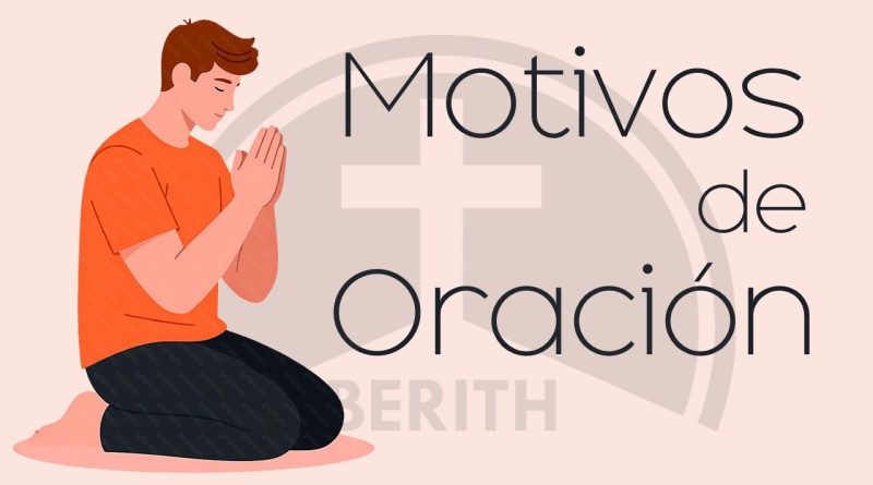Motivos de oración
