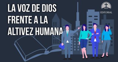 LA VOZ DE DIOS FRENTE A LA ALTIVEZ HUMANA