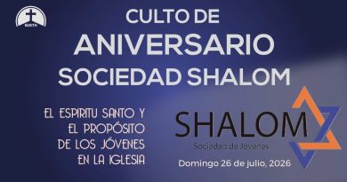 CULTO FAMILIAR VESPERTINO – 26 de julio, 2026 – Berith