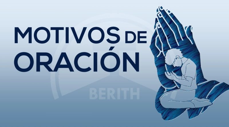 Motivos de oración