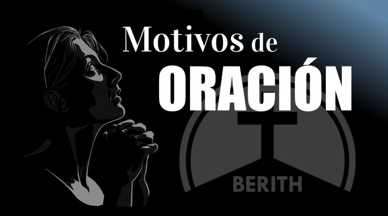 Motivos de oración