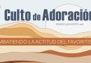 Culto de Adoración – 9:00 h. – Domingo 9 de agosto de 2026