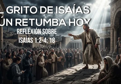 EL GRITO DE ISAÍAS AÚN RETUMBA HOY – REFLEXIÓN SOBRE ISAÍAS 1:2-4; 18