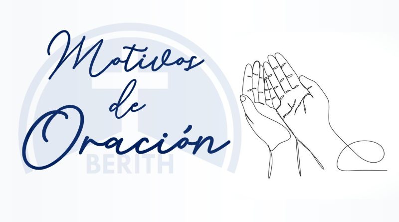 Motivos de oración
