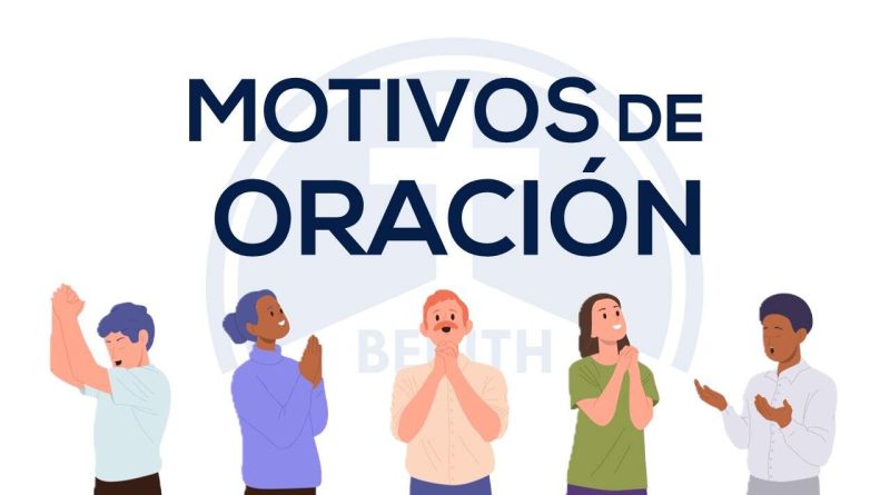 Motivos de oración
