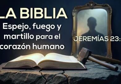 LA BIBLIA – ESPEJO, FUEGO Y MARTILLO PARA EL CORAZÓN HUMANO – JEREMÍAS 23:29
