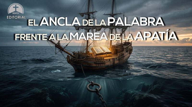 EL ANCLA DE LA PALABRA FRENTE A LA MAREA DE LA APATÍA