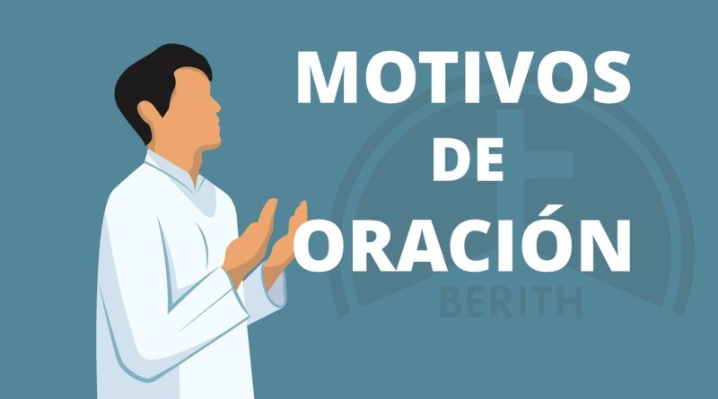 Motivos de oración