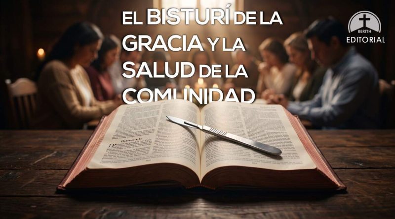 EL BISTURÍ DE LA GRACIA Y LA SALUD DE LA COMUNIDAD