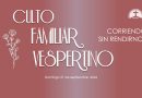 CULTO FAMILIAR VESPERTINO – 27 de septiembre, 2026 – Berith