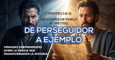 DE PERSEGUIDOR A EJEMPLO | LECCIONES DE PABLO A TIMOTEO – 1 TIMOTEO 1:12-17