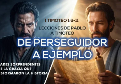 DE PERSEGUIDOR A EJEMPLO | LECCIONES DE PABLO A TIMOTEO – 1 TIMOTEO 1:12-17