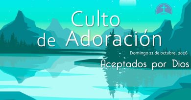 Culto de Adoración – 9:00 h. – Domingo 11 de octubre de 2026