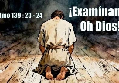 ¡EXAMÍNAME, OH DIOS! – SALMO 139: 23-24
