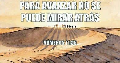 PARA AVANZAR NO SE PUEDE MIRAR ATRÁS – NÚMEROS 11:56